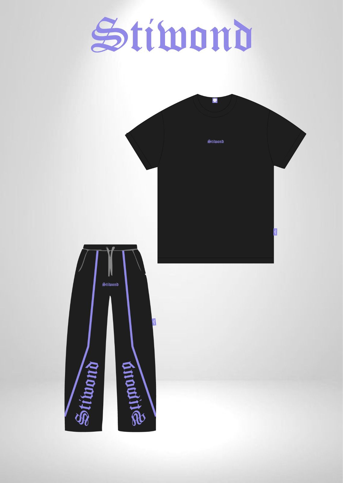 Conjunto Perseverance Violet