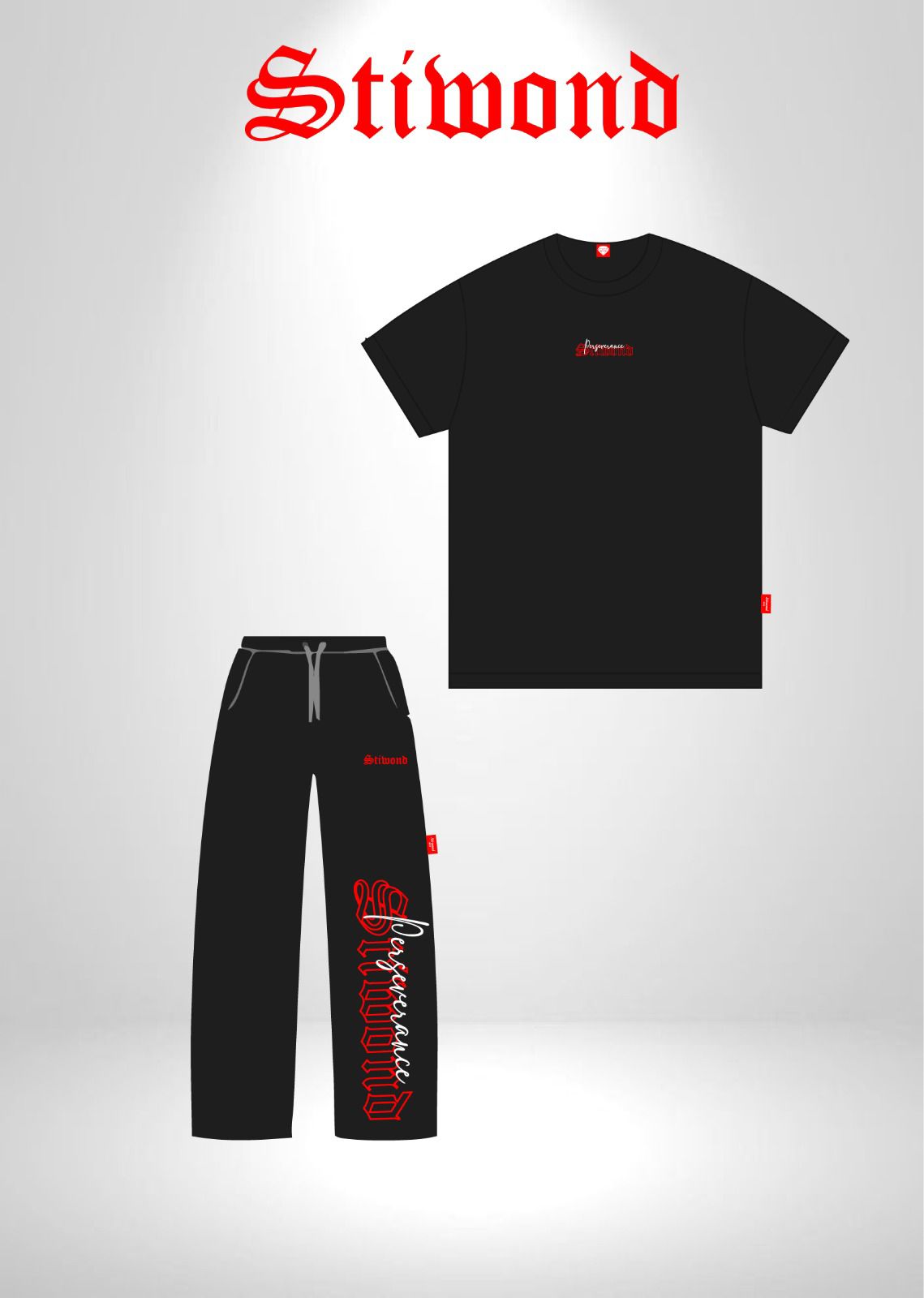 Conjunto Perseverance Red